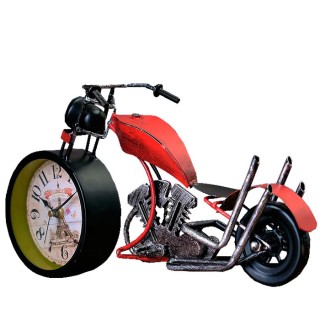 Часы настольные Ретро мотоцикл